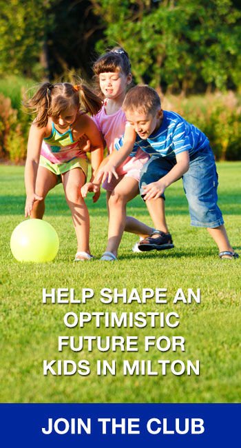 Help shape an optimist future for kids in Milton